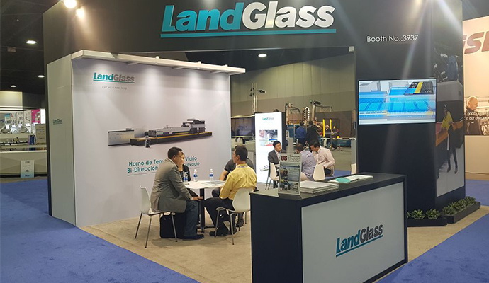 蘭迪機(jī)器，GLASSBUILD AMERICA 2017